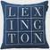 Lexington Logo Kissenbezug Blau (50x50cm)