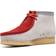 Clarks Wallabee VCY - Red/Grey