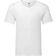 Fruit of the Loom Iconic 150 V Neck T-shirt M - White