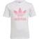 Adidas Adicolor Shorts & Tee Set - White/Bliss Pink (HK2969)