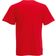 Fruit of the Loom Valueweight V-Neck Short Sleeve T-shirt M - Red