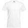 Fruit of the Loom Valueweight V-Neck Short Sleeve T-shirt M - White