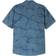 Oas Wavy Cuba Short Sleeve Shirt M - Indigo Blue