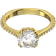 Swarovski Constella Cocktail Ring - Gold/Transparent