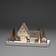 Konstsmide Wooden Silhouette Houses Weihnachtsleuchte 14cm