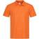 Stedman Mens Cotton Polo Shirt - Orange