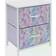 Sorbus Nighstand Dresser Bedside Table 11.9x17.8"