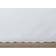 Stone Cottage Scallop Valance Sheet White (203.2x152.4)