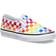 Vans Kid's Checkerboard Classic Slip-on - Rainbow/True White
