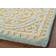 Safavieh Cambridge Blue, Gold 96x96"