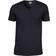 Gildan Soft Style V-Neck Short Sleeve T-shirt M - Black