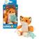 Dr. Brown's Lovey Pacifier & Teether Holder Fox with Teal Pacifier