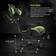 RESPAWN 200 Racing Style Gaming Chair - Black/Green