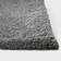 KAS Rugs Bliss Solid Shag Gray 90x114"