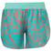 Reebok Running Printed Shorts - Semi Classic Teal