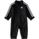 Adidas Infant 3-Stripes Tricot Coveralls - Black (GA2500)