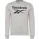 Reebok Identity Big Logo Crew Sweatshirt - Medium Grey Heather/Black