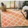 Safavieh Linden Pink, Beige 79x79"