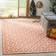 Safavieh Linden Pink, Beige 79x79"