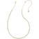 Kendra Scott Juliette Strand Necklace - Gold/White