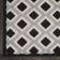 Nourison Aloha ALH26 White, Black 24x96"