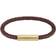 Hugo Boss Braided Bracelet - Gold/Brown