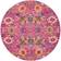 Nourison Passion Pink 63x63"