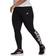 Adidas Sportswear Essentials High Waisted Logo Leggings Plus Size - Black