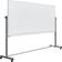 Luxor Steel Double Sided Dry Erase Whiteboard 96x40"