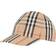 Burberry Embroidered Logo Vintage Check Cotton Baseball Cap - Archive Beige (80577331)