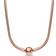 Pandora Moments Snake Chain Necklace - Rose Gold