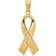 Macy's Survivor Ribbon Pendant - Gold