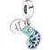 Pandora Colour-changing Chameleon Dangle Charm - Silver/Multicolour