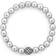 Lagos Signature Caviar Bead Stretch Bracelet - Silver