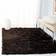 Safavieh Paris Shag Brown 72x108"