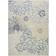 Nourison Passion Blue, Gray, Beige 63x87"