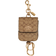 Coach Multi Attachments Case Bag Charm in Signature Canvas - Gold//Khaki