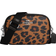 Coach Jamie Camera Bag in Signature Canvas with Leopard Print - Silver/Light Saddle Multi