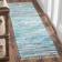 Safavieh Rag Rug Collection Blue 27x84"