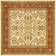 Safavieh Lyndhurst Beige, Brown 72x72"