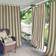 Elrene Home Fashions Highland Stripe Indoor Outdoor Curtain Panel52x95"