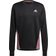Adidas Own The Run Colorblock Sweatshirt - Black/Multicolor/Semi Impact Orange