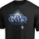 Fanatics Tampa Bay Rays Midnight Mascot Team Logo T-Shirt Sr