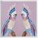 Jonathan Adler Parrots Beaded Wall Decor 36x36"