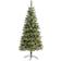 Nearly Natural Frosted Swiss Pine & Berries Christmas Tree 72"