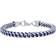 Macy's Men's Franco Link Bracelet - Silver