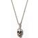 John Varvatos Skull Pendant Necklace - Silver