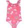 Hatley Unicorns & Rainbows Ruffle Sleeve Swimsuit - Pink