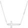 Saks Fifth Avenue Cross Pendant Chain Necklace - Silver