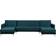 Beliani Aberdeen U-shaped Sofa 348cm 5-Sitzer